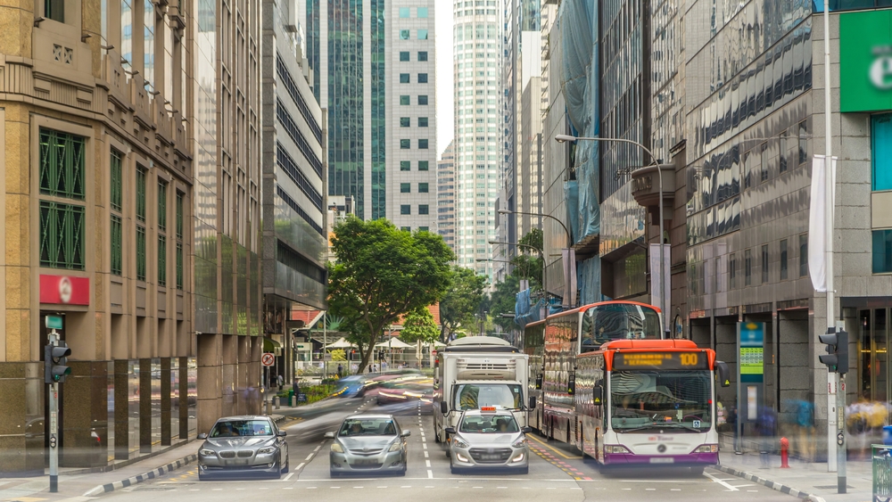 Singapore traffic system