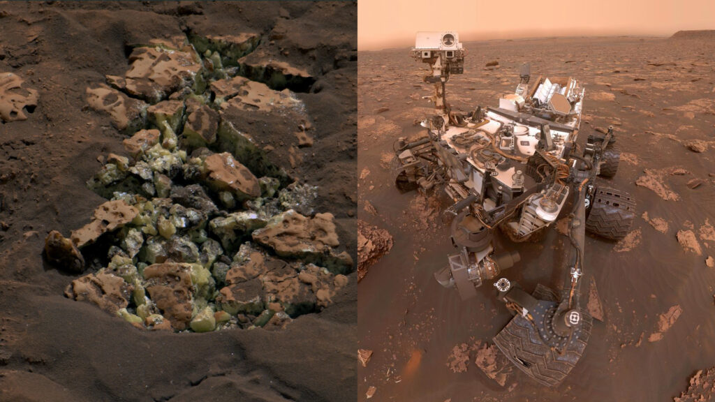 Sulfur Discovered on Mars by Curiosity Rover