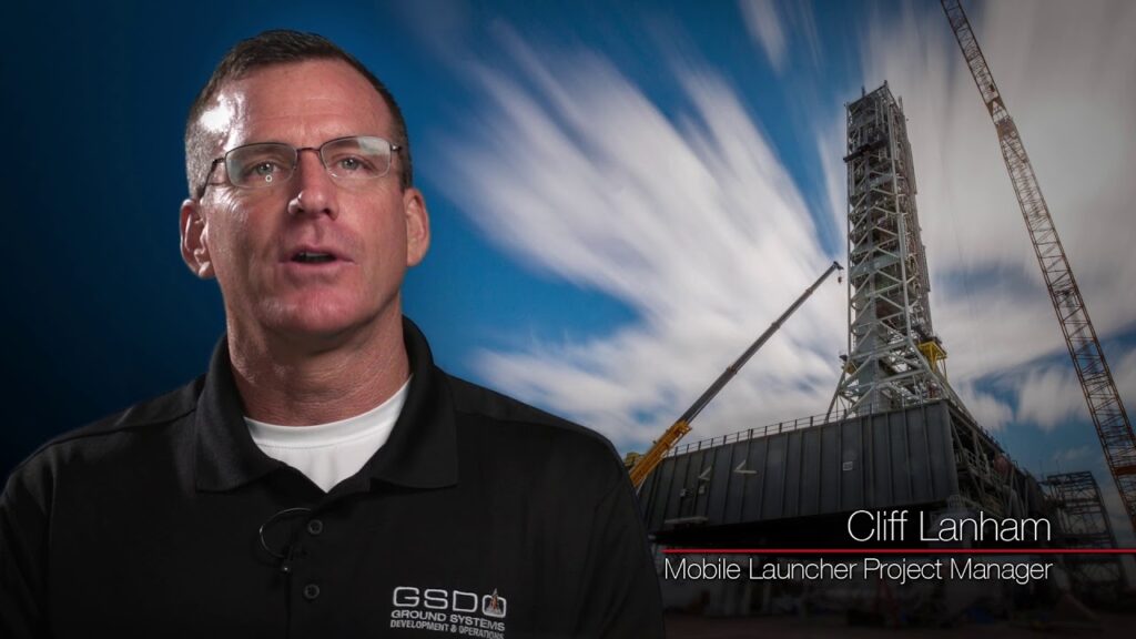 NASA’s Cliff Lanham enior vehicle operations manager for NASA's Exploration Ground Systems (EGS) Program