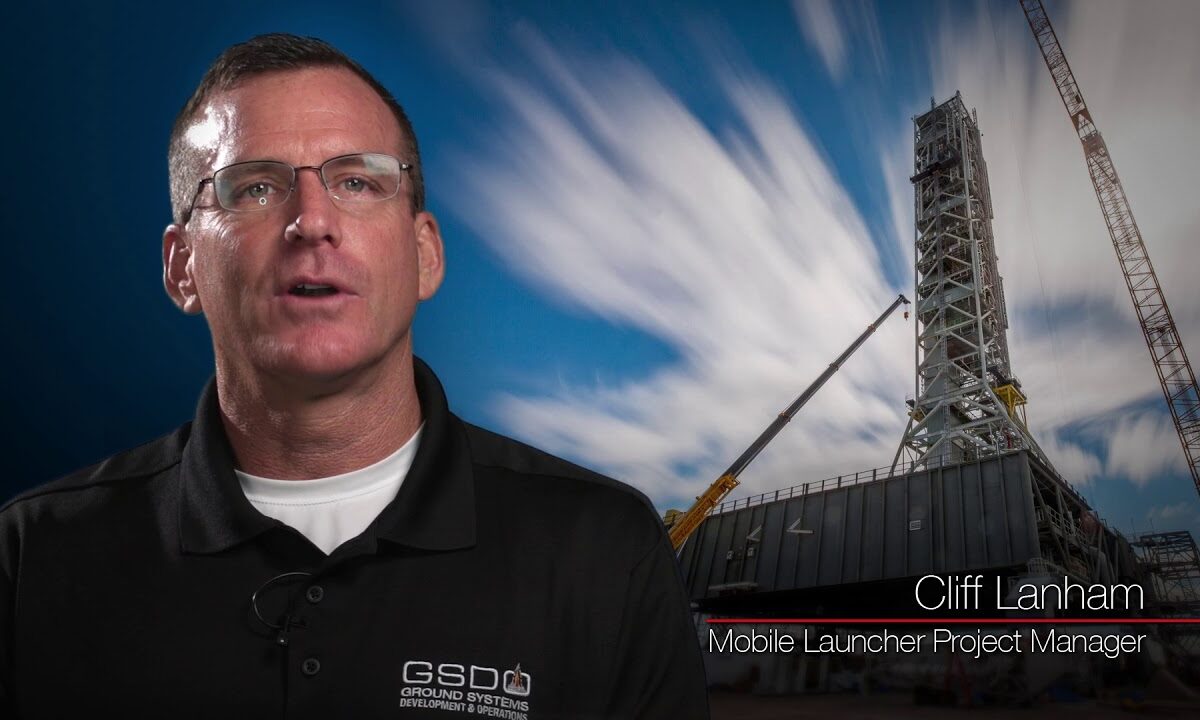 NASA’s Cliff Lanham enior vehicle operations manager for NASA's Exploration Ground Systems (EGS) Program